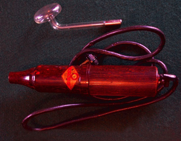 Another version was this lovely one sold by CESCO in a red/brown marble color